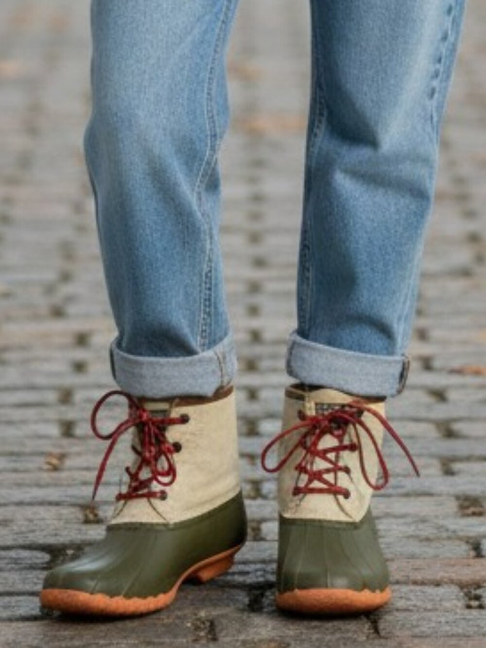 Sperry Top Sider Womens Size 8 M Green Waterproof Rubber Saltwater Duck Boots